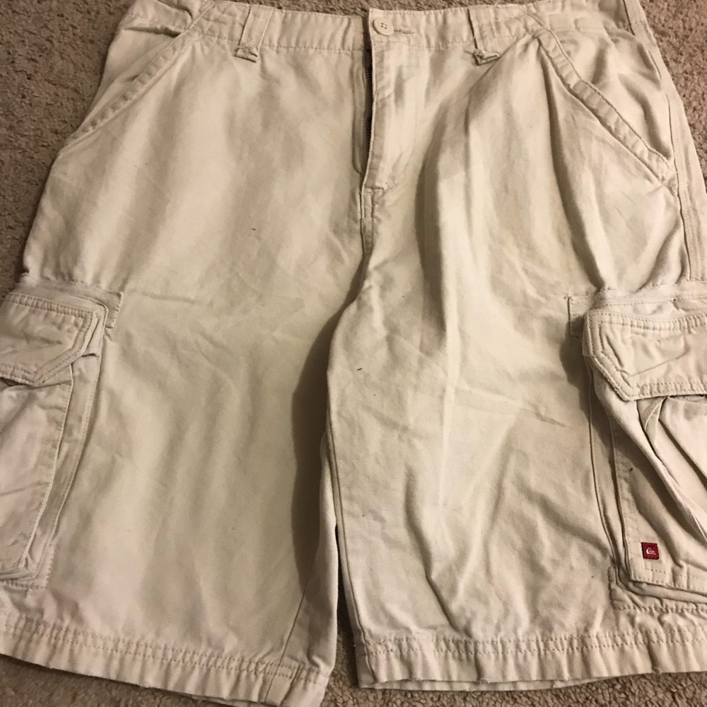 Quiksilver Khaki Cargo Shorts
